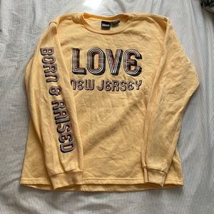 LOVE new jersey sweatshirt